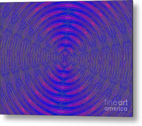 Abstract Metal Print featuring the photograph Opposing Forces by Robyn King