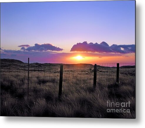 Sunset Metal Print featuring the photograph Perfect Ending by Ellen Cotton