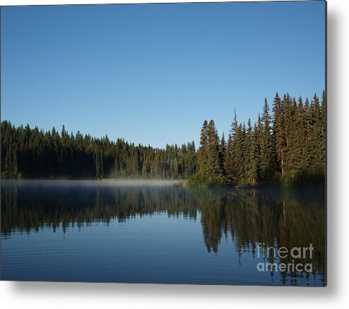 Reflection Metal Print featuring the photograph Perfect Morning by Vivian Martin