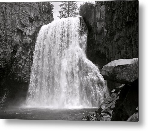 San Joaquin River Metal Print featuring the photograph Rainbow Falls by Bill Gallagher