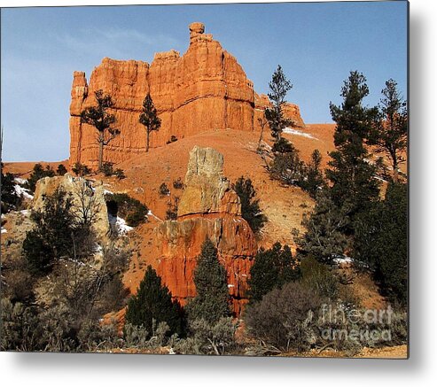 Utah Metal Print featuring the photograph Red Canyon - Scenic Byway 12 by Sheryl Young