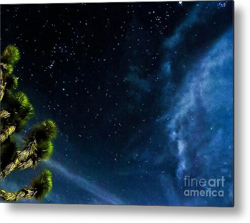 Desert Night Sky Metal Print featuring the photograph ReLeasinG The STaRS by Angela J Wright