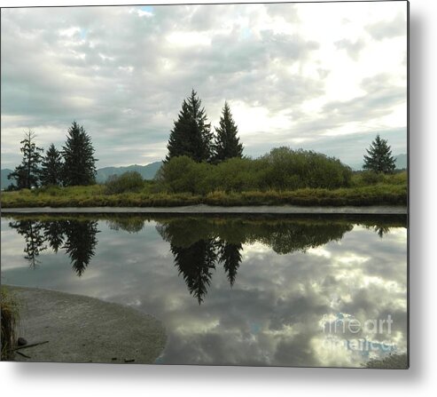 River Metal Print featuring the photograph River Reflections by Gallery Of Hope 