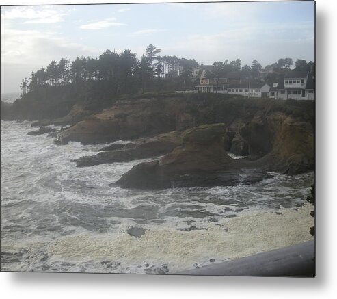 Landscape Metal Print featuring the photograph Rock Steady by Marian Jenkins