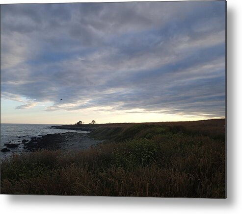 Sachusett Metal Print featuring the photograph Seascape by Robert Nickologianis