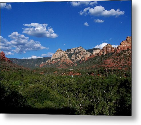 Valley Metal Print featuring the photograph Sedona-3 by Dean Ferreira