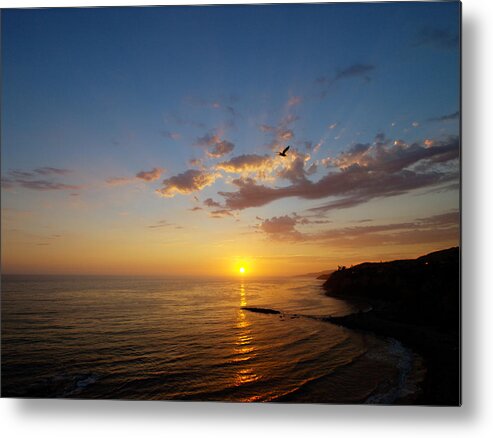 Sunset Metal Print featuring the photograph September Sunday Sunset by Joe Schofield