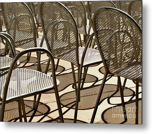 Shadows Metal Print featuring the photograph Shadows by Marilyn Smith