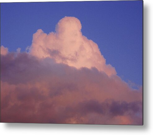 Sky Clouds Sunset Metal Print featuring the photograph Sky Song 3 by Laurie Stewart