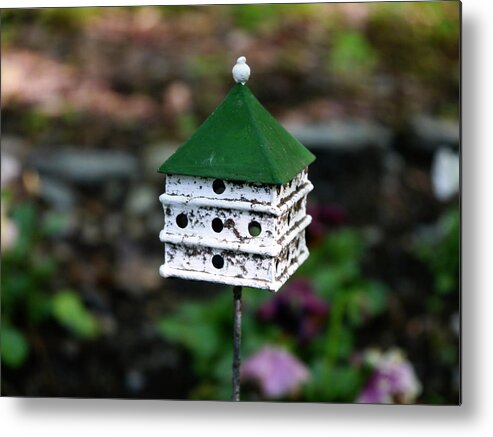 Birdhouse Metal Print featuring the photograph Small World - A Matter of Scale by Richard Reeve
