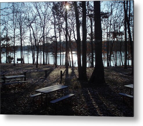 Landscape Metal Print featuring the photograph Solitude by Fortunate Findings Shirley Dickerson