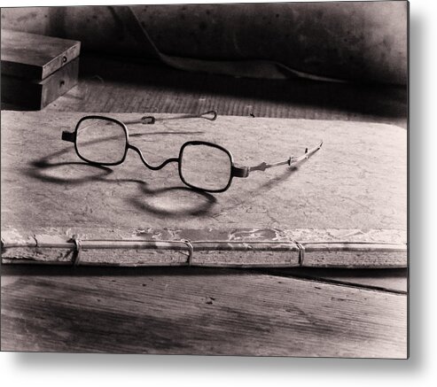 Spectacles Metal Print featuring the photograph Specs by Jessica Levant