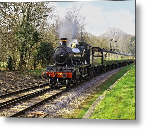 Steam Metal Print featuring the photograph Steam Train by Paul Williams