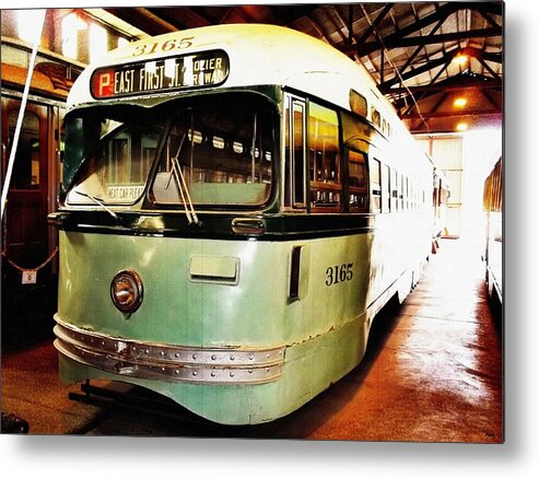 Streetcar Metal Print featuring the photograph Streetcar 3165 by Glenn McCarthy Art and Photography