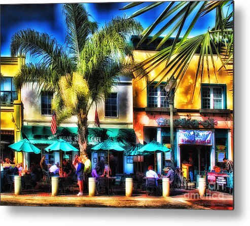 Sugar Shack Cafe Metal Print featuring the photograph Sugar Shack Cafe by Clare VanderVeen