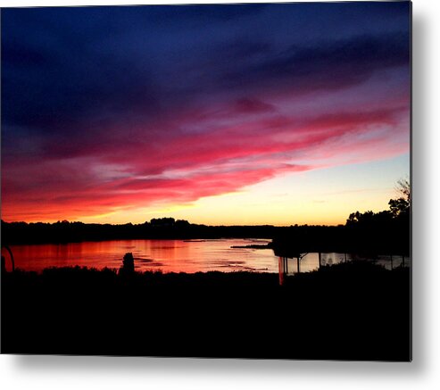 Sunset Metal Print featuring the photograph Susquehanna Sunset by Jean Macaluso