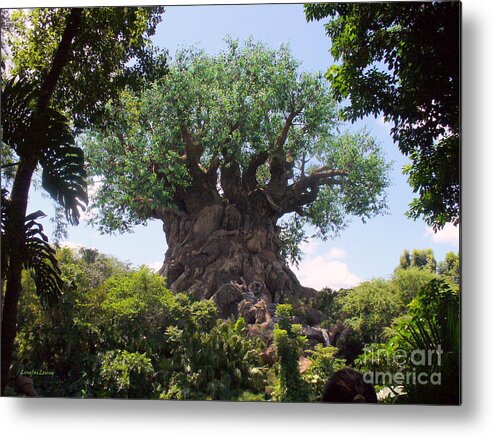 Animal Kingdom Metal Print featuring the photograph The Amazing Tree of Life by Lingfai Leung