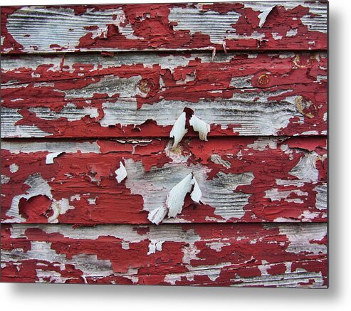 Barn Metal Print featuring the photograph The Broad Side of a Barn by Kathy Clark