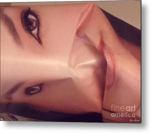 Surrealism Metal Print featuring the photograph The Cover Girl by Lyric Lucas