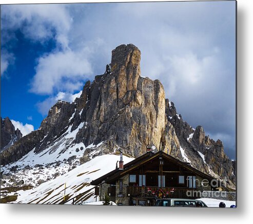 Giau Metal Print featuring the photograph The Dolomites by Dan Yeger