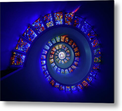 Dallas Metal Print featuring the photograph The Glory Window by Michael Zheng