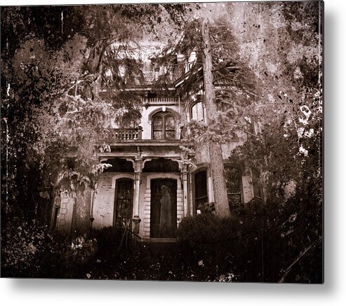 Haunting Metal Print featuring the photograph The Haunting by David Dehner