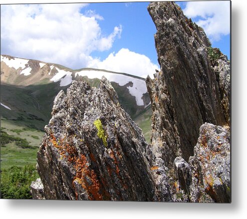 Colorado Metal Print featuring the photograph The Live Rockies by Alan Johnson