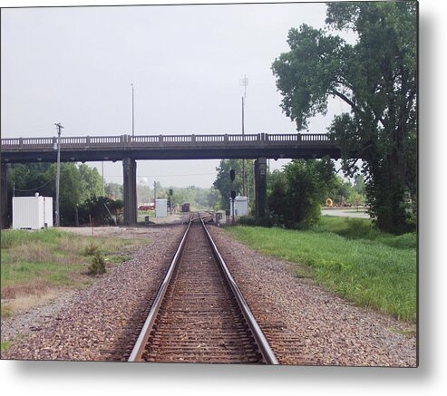 Overpass Metal Print featuring the photograph The Overpass by The GYPSY and Mad Hatter