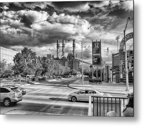 Indianapolis Metal Print featuring the photograph The Power Station by Howard Salmon