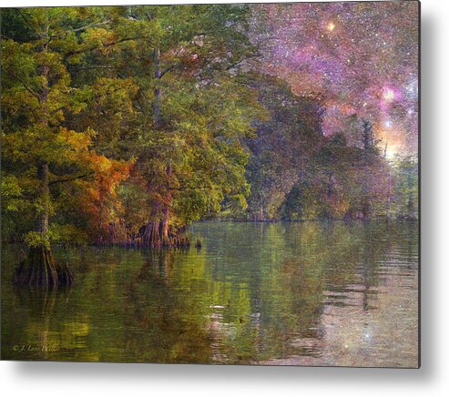 J Larry Walker Metal Print featuring the digital art The Stars Give Way To The Sun by J Larry Walker