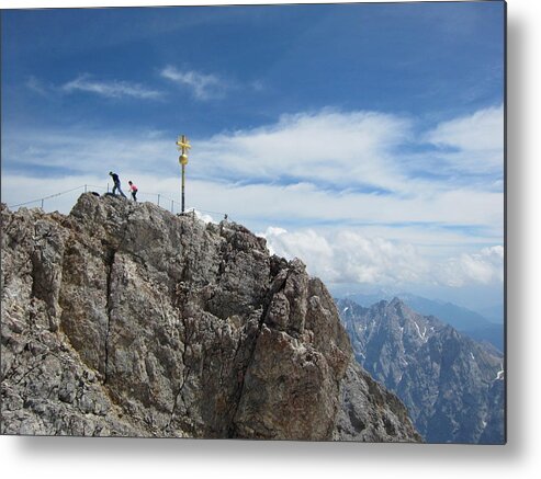 Summit Metal Print featuring the photograph The Summit by Pema Hou