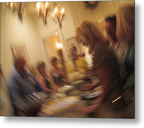 Happy Birthday Party Metal Print featuring the photograph Turning 40 by Deborah Lacoste