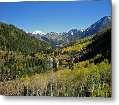 Eric Rundle Metal Print featuring the photograph Upper Crystal River Valley by Eric Rundle