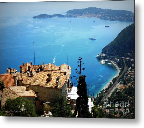 France Metal Print featuring the photograph Vista from Eze by Lainie Wrightson