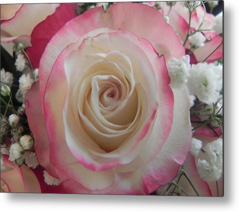 Wedding Bouquet Metal Print featuring the photograph Wedding Bouquet by Deb Halloran