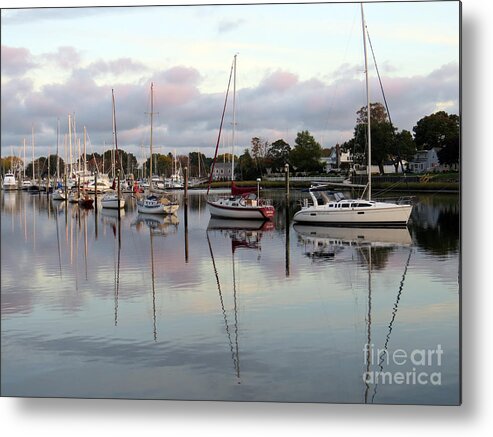 Wickford Metal Print featuring the photograph Wickford Evening III by Lili Feinstein