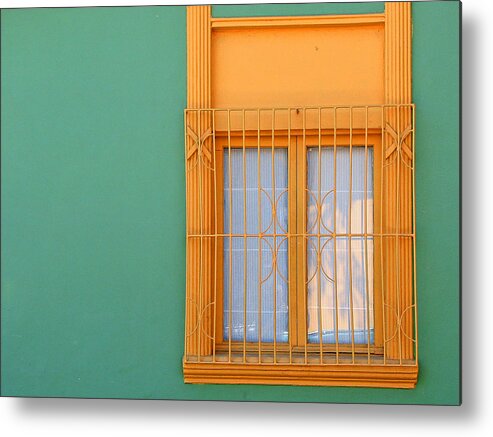 Color Metal Print featuring the photograph Windows of the World - Santiago Chile by Rick Locke - Out of the Corner of My Eye