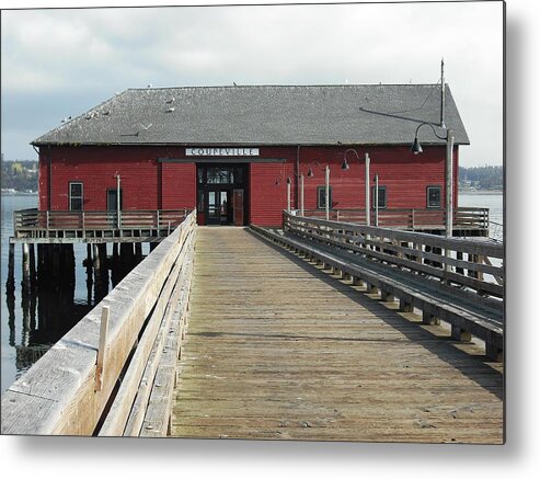 Pier Metal Print featuring the photograph Coupeville Pier #1 by Kelly Manning
