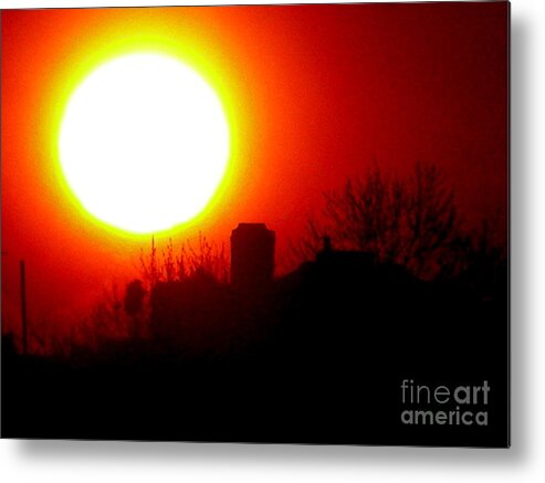 Sunset Metal Print featuring the photograph March 1 2008 #1 by Mark Gilman