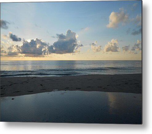 Sunrise Metal Print featuring the photograph Serenity #1 by Sheila Silverstein