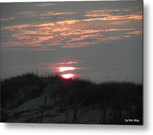 Sunrise Metal Print featuring the photograph Sunrise Over Carova by Kim Galluzzo Wozniak