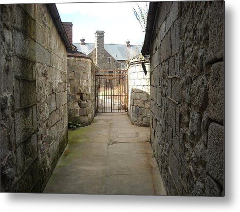 Ennis Metal Print featuring the photograph Alley Of The Caretakers by Christophe Ennis