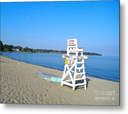 Blue Metal Print featuring the photograph Are You Ready for the Summer by Beth Saffer