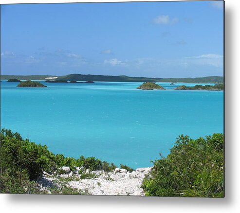 Anguilla Seascape Metal Print featuring the photograph Anguilla seascape by Mark Norman