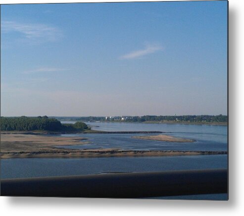 Lake Metal Print featuring the photograph Arkansas Crossing by Kelly M Turner