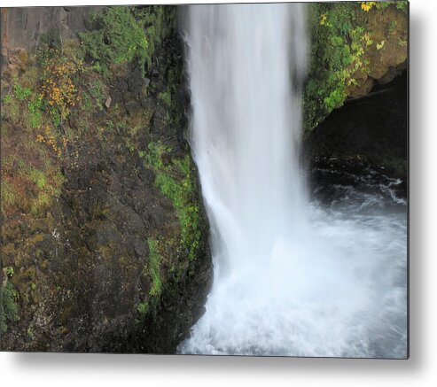 Umpqua Metal Print featuring the photograph Base of the Falls by KATIE Vigil