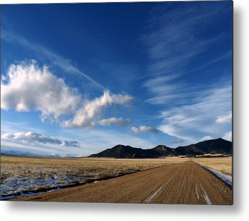 Western Slope Metal Print featuring the photograph Beautiful Day by Clarice Lakota