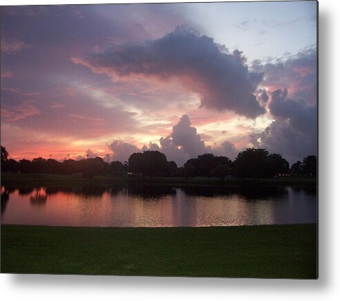 Sunrise Metal Print featuring the photograph Believe It Or Not by Sheila Silverstein