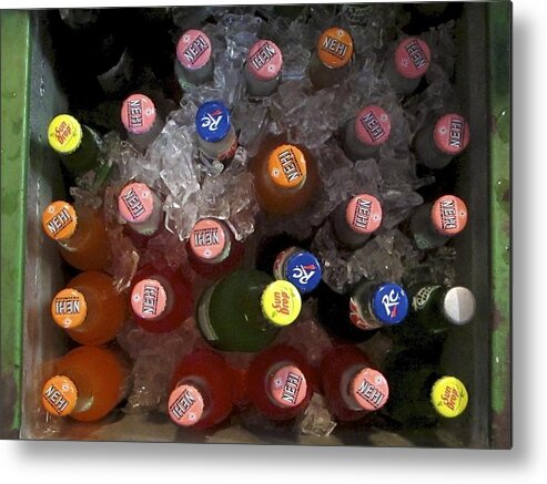 Drinks Metal Print featuring the photograph Cold Drink by Ralph Jones