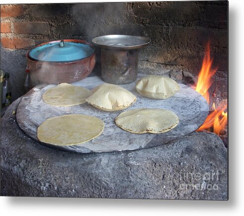 Tortilla Metal Print featuring the photograph Come and Get It by Yenni Harrison